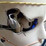 Cutting of the face