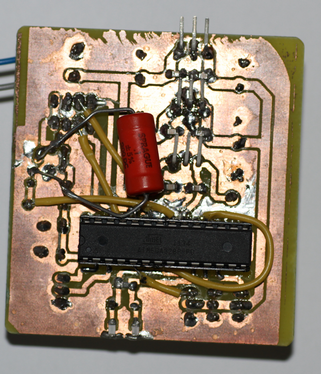 main PCB (back view)