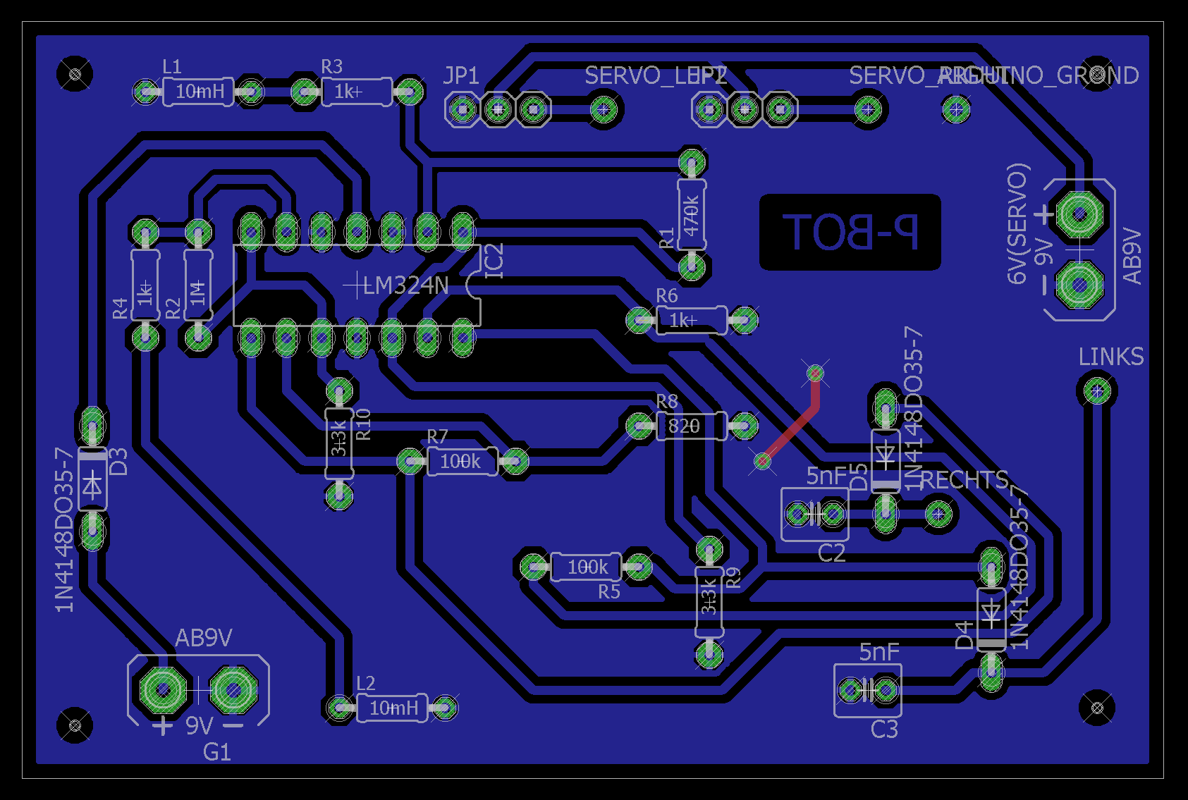 PCB of receiver part